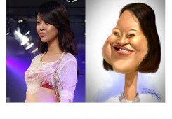 캐리커처 작품