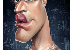 캐리커처 작품