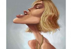 캐리커처 작품