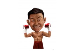 캐리커처 작품